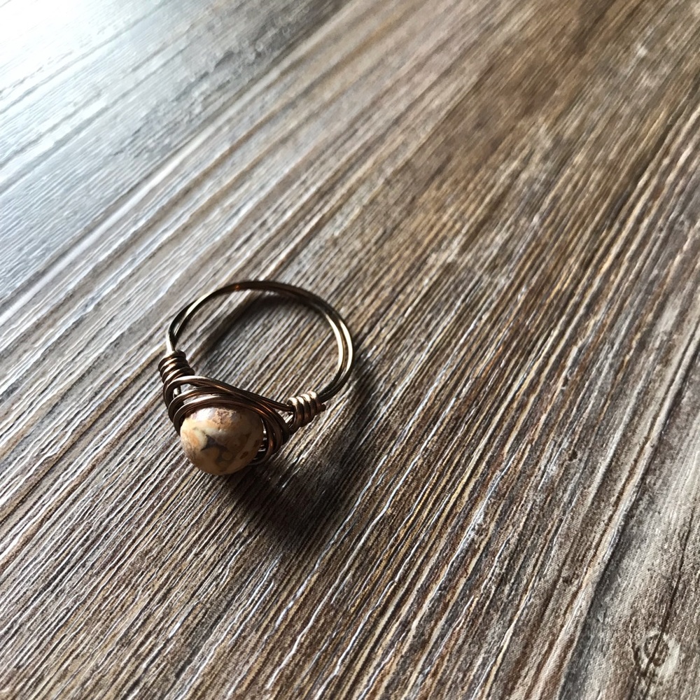 Handmade Wire Ring - Picture 3 of 6